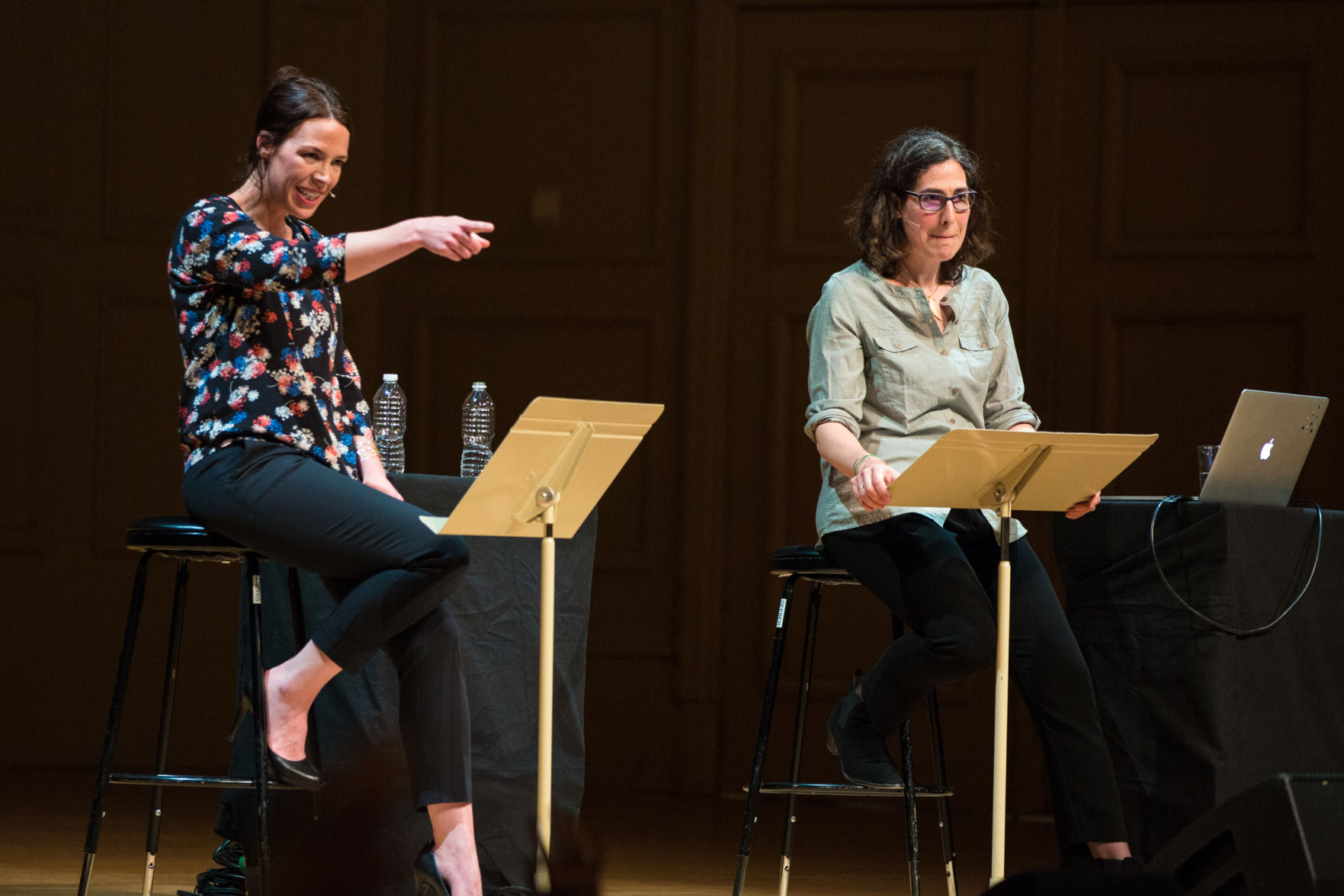 Julie Snyder and Sarah Koenig